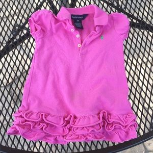 Ralph Lauren ruffle dress